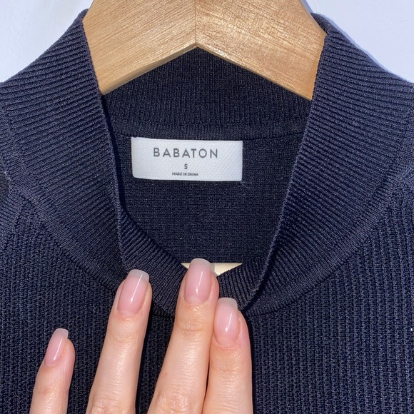 Babaton - Sculpt knit criss cross cropped top - Picture 4 of 4